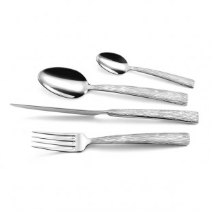 HELOISE - MENAGERE 24 PIECES INOX - BOITE COULEUR